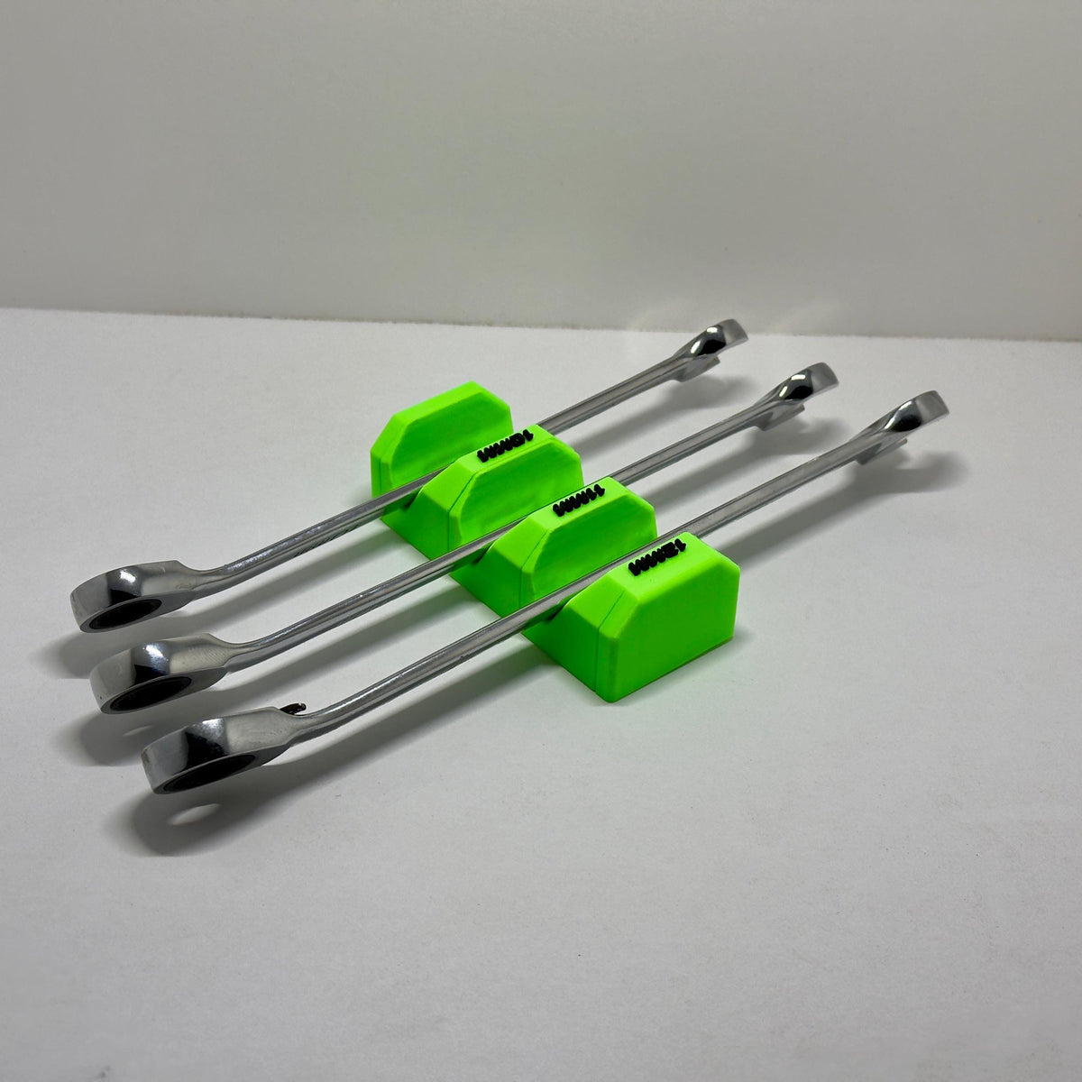 Labeled Wrench Holder β Modular Magnetic Wrench Organizer for Toolboxes