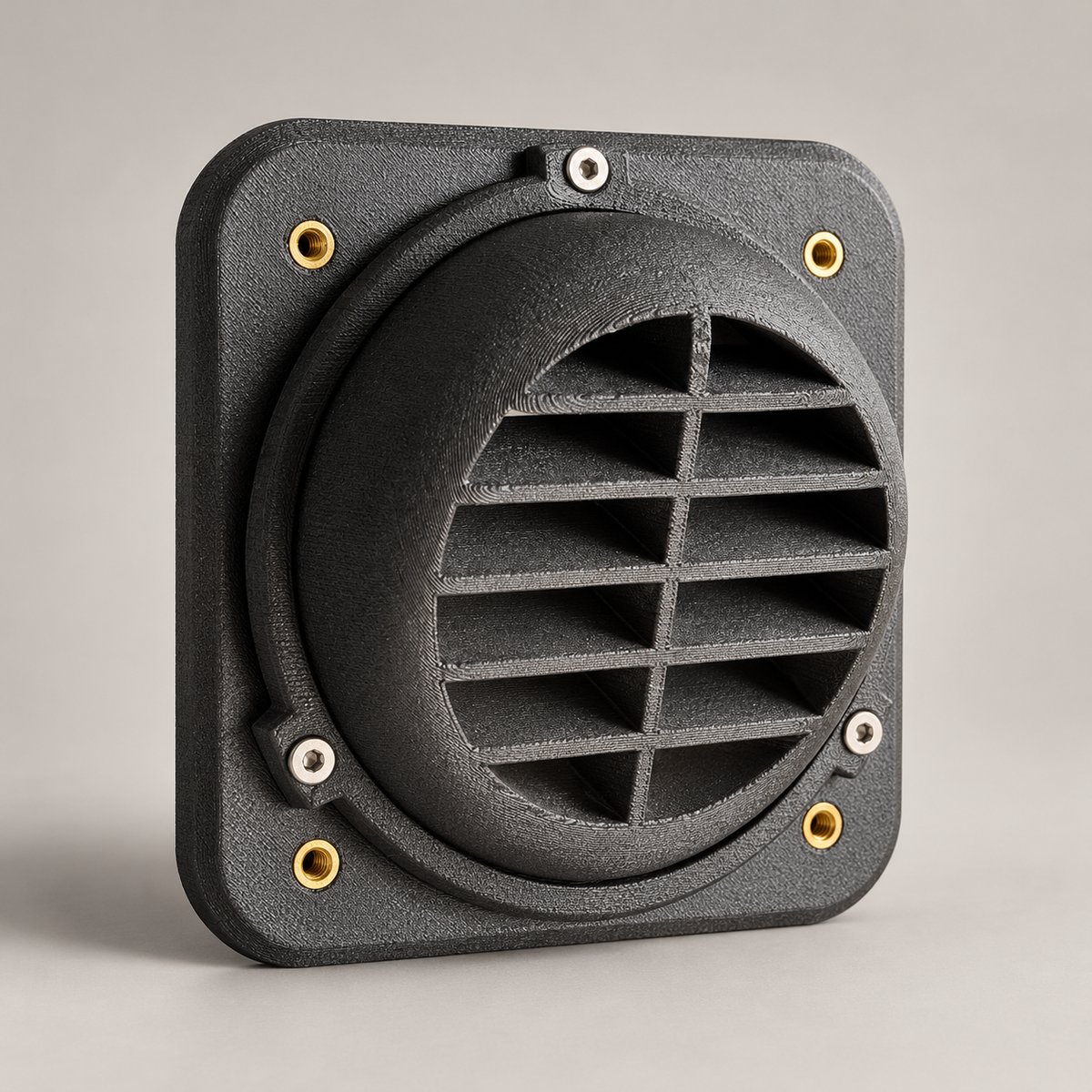 Diesel Heater Pass Through Wall Port | 3" & 3.5" Quick Connect | Camper RV Van Heater Duct Vent