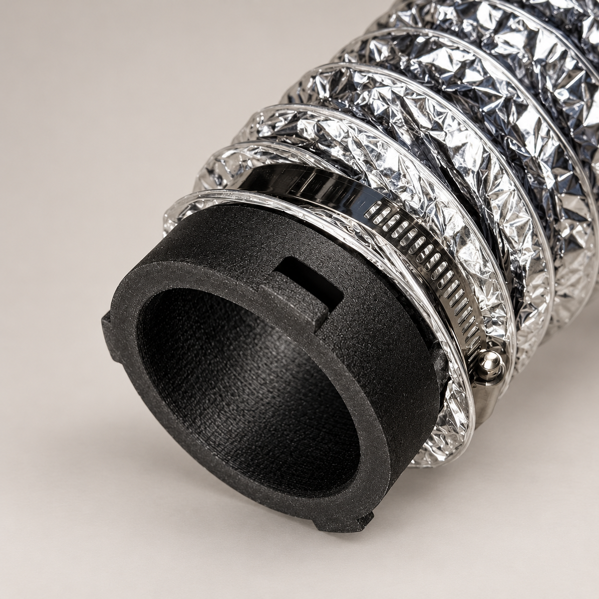 Diesel Heater Pass Through Wall Port | 3" & 3.5" Quick Connect | Camper RV Van Heater Duct Vent