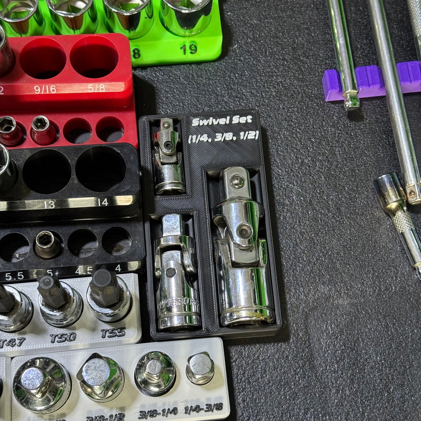 Bend 3DP - Universal Socket Swivel Set Organizer