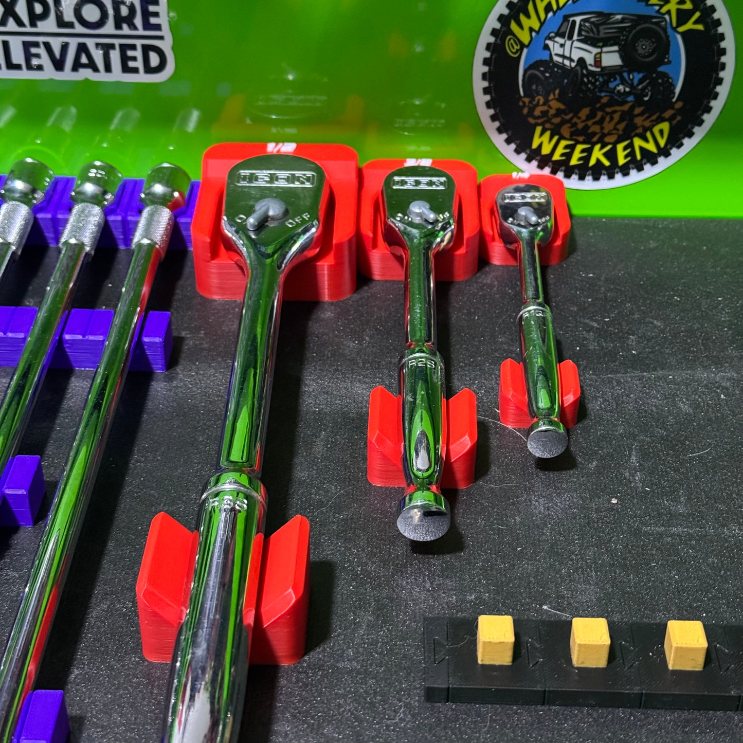 Bend 3DP - Low Profile Ratchet Holders