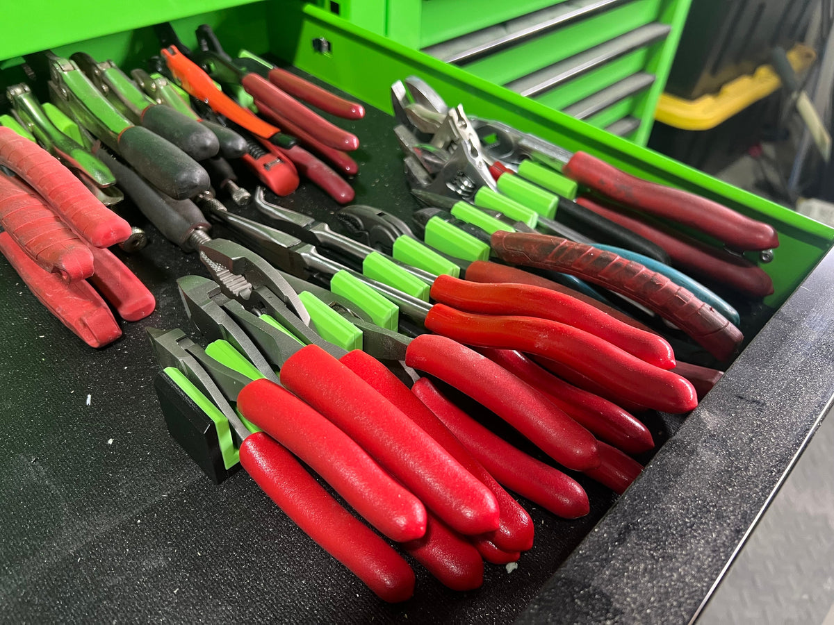 Magnetic Pliers Holder – Modular Pliers Organizer for Toolboxes