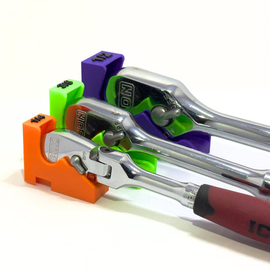 Magnetic Ratchet Holder – Modular Ratchet Organizer for Toolboxes