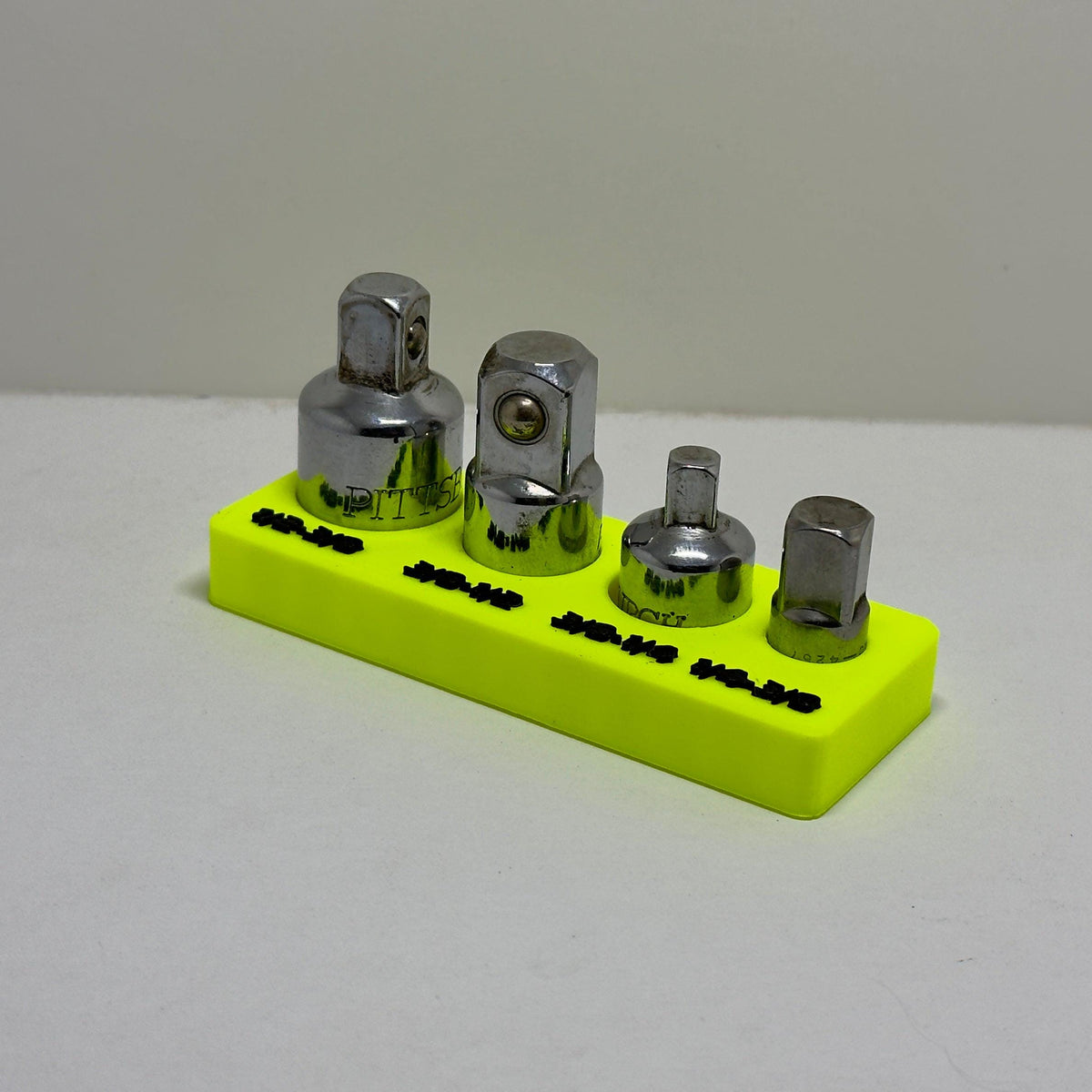 Magnetic Socket Adapter Holder – Adapter Set Organizer for Toolboxes