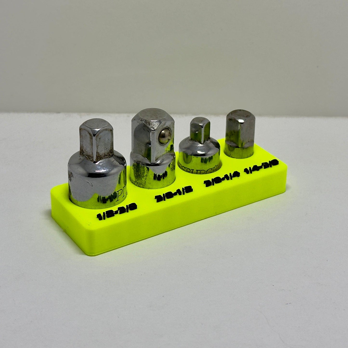 Magnetic Socket Adapter Holder – Adapter Set Organizer for Toolboxes