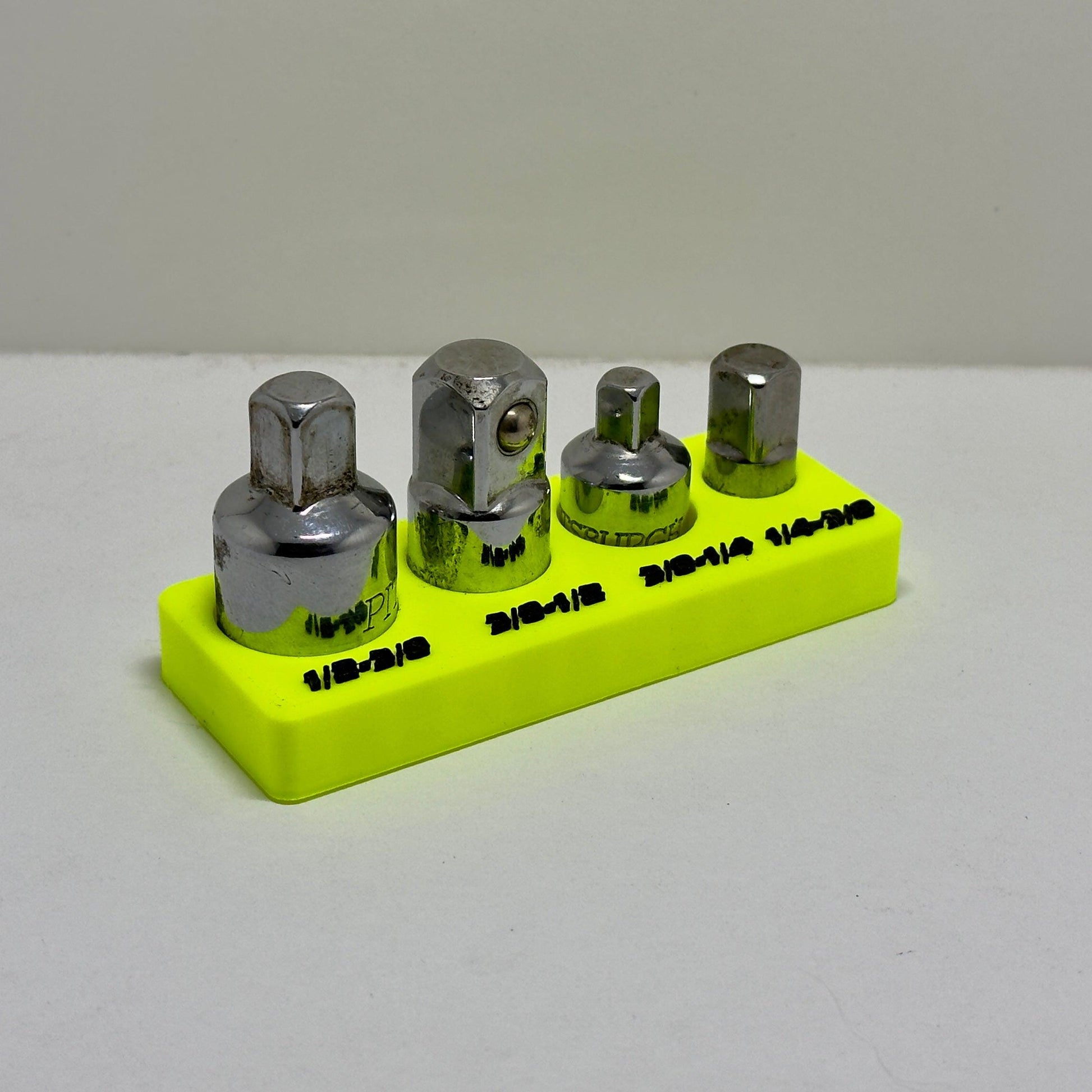 Magnetic Socket Adapter Holder – Adapter Set Organizer for Toolboxes