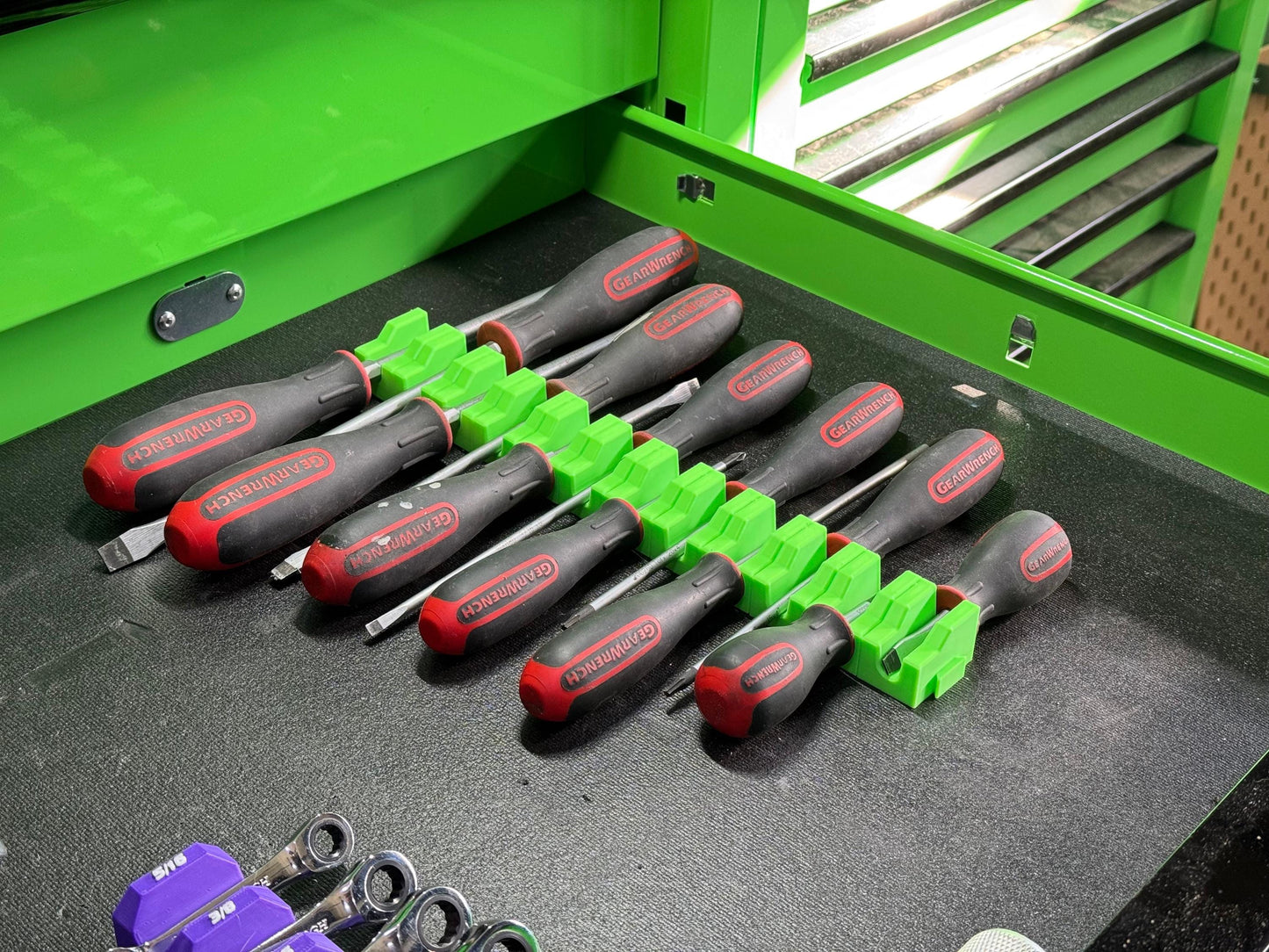 Magnetic Screwdriver Holder – Modular Screwdriver Organizer for Toolboxes