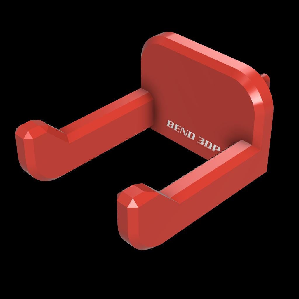Bend 3DP - Wall Control / Skadis / Wall Mounted Hammer Holder