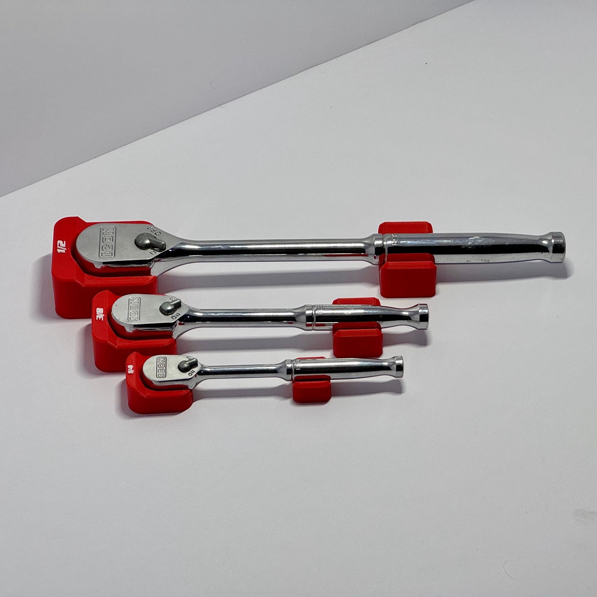 Magnetic Ratchet Holder – Slim Low-Profile Ratchet Organizer