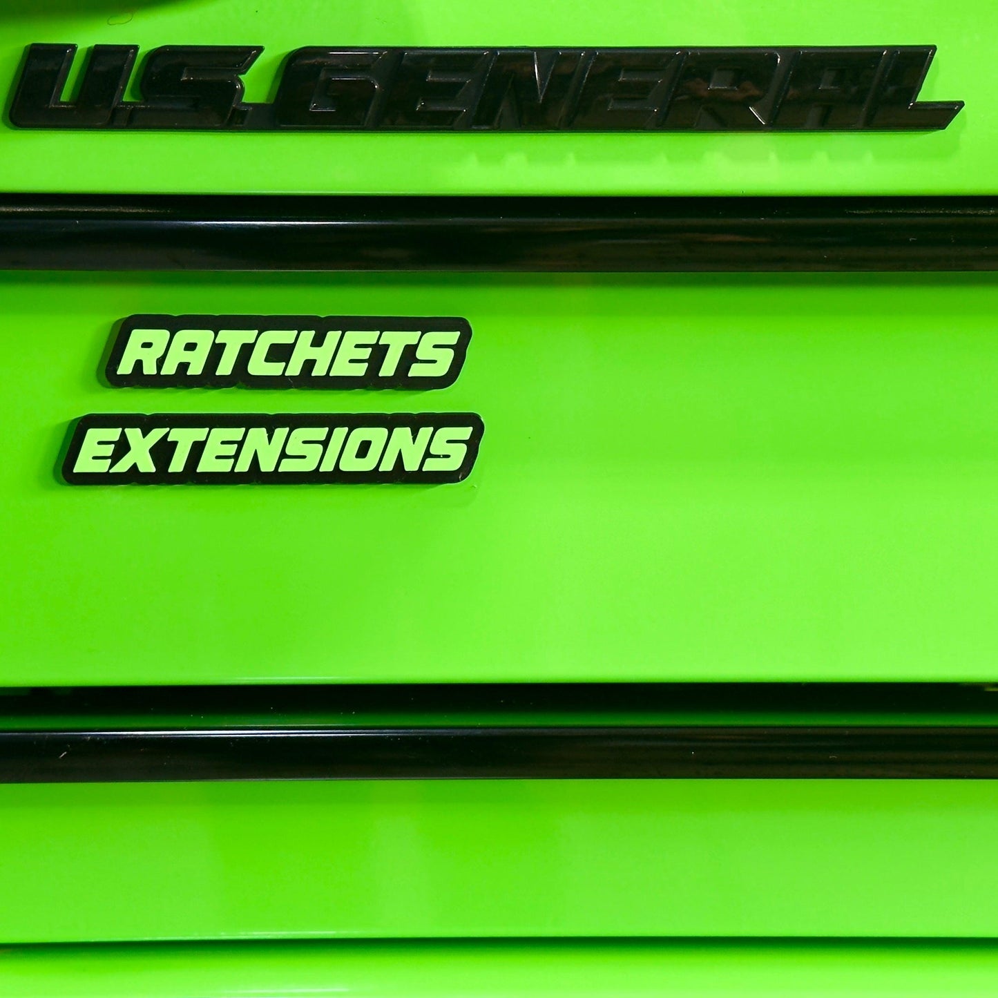 Bend 3DP - (SMALL SIZE) (Single Label) Personalized Toolbox Magnetic Labels