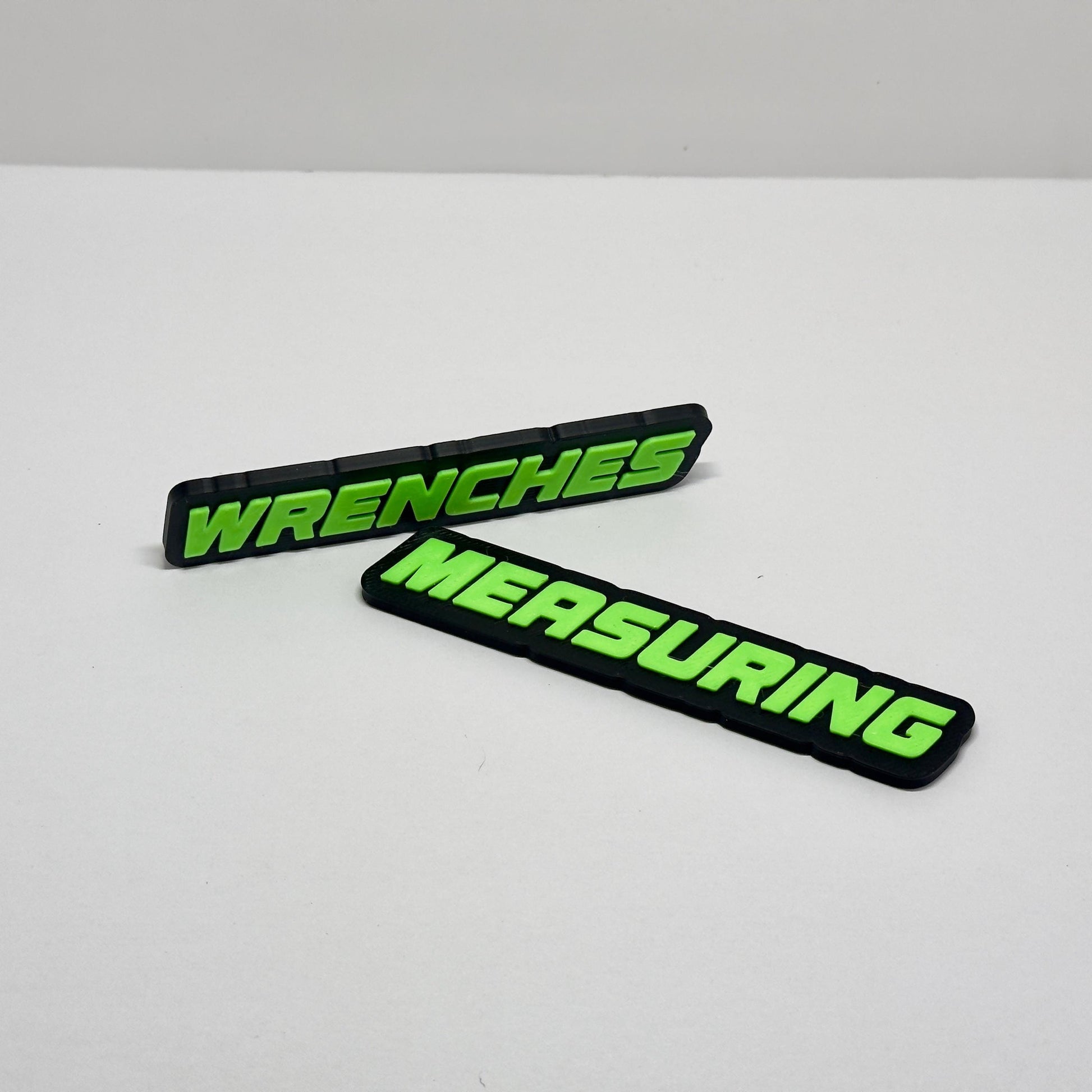 Bend 3DP - (SMALL SIZE) (Single Label) Personalized Toolbox Magnetic Labels