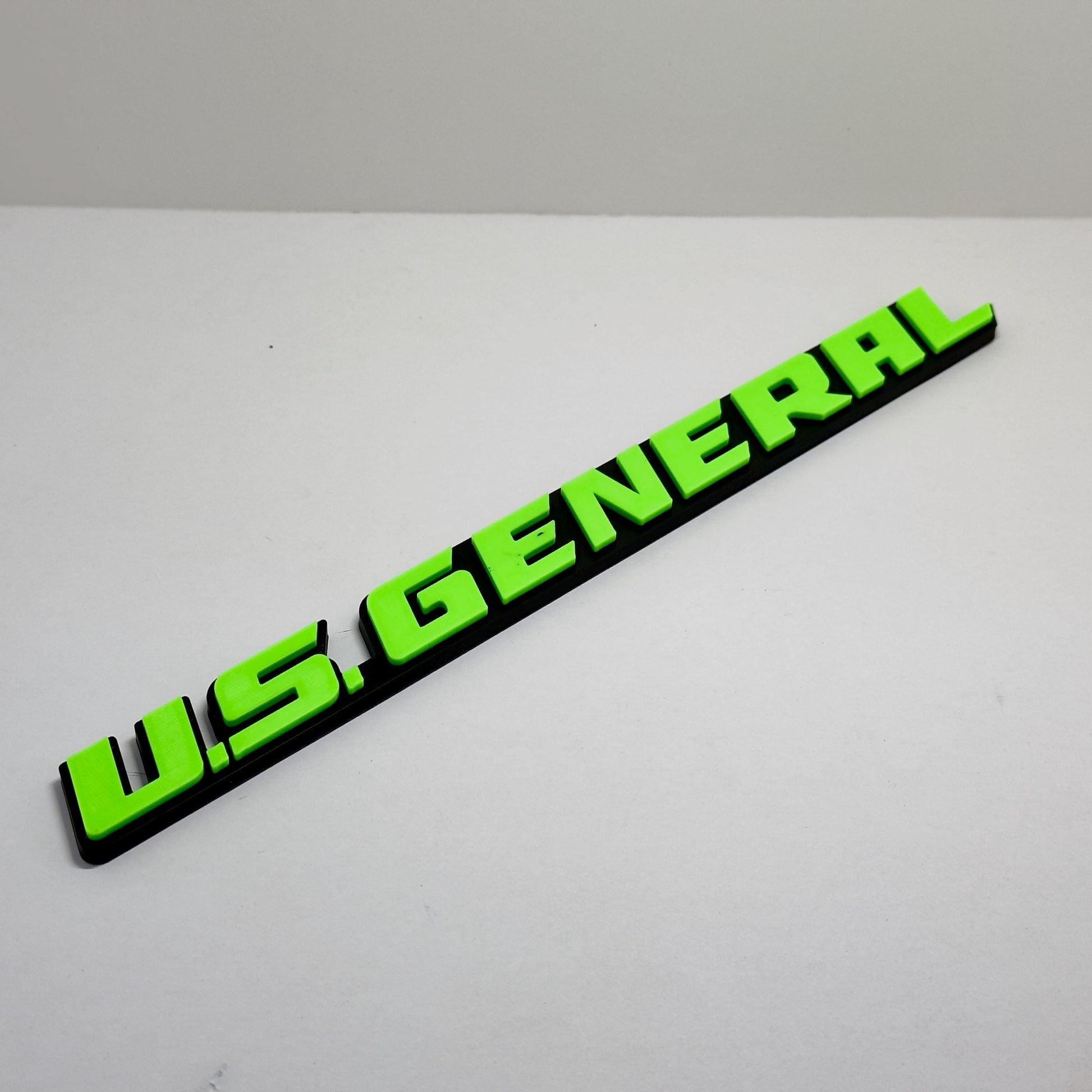 Harbor Freight Toolbox Logo Plate – Magnetic US General Logo Badge