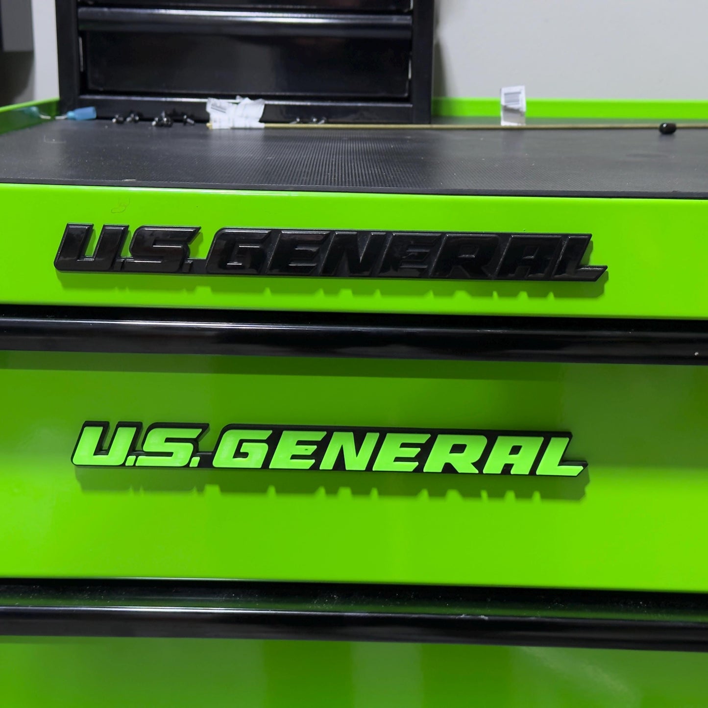 Harbor Freight Toolbox Logo Plate – Magnetic US General Logo Badge