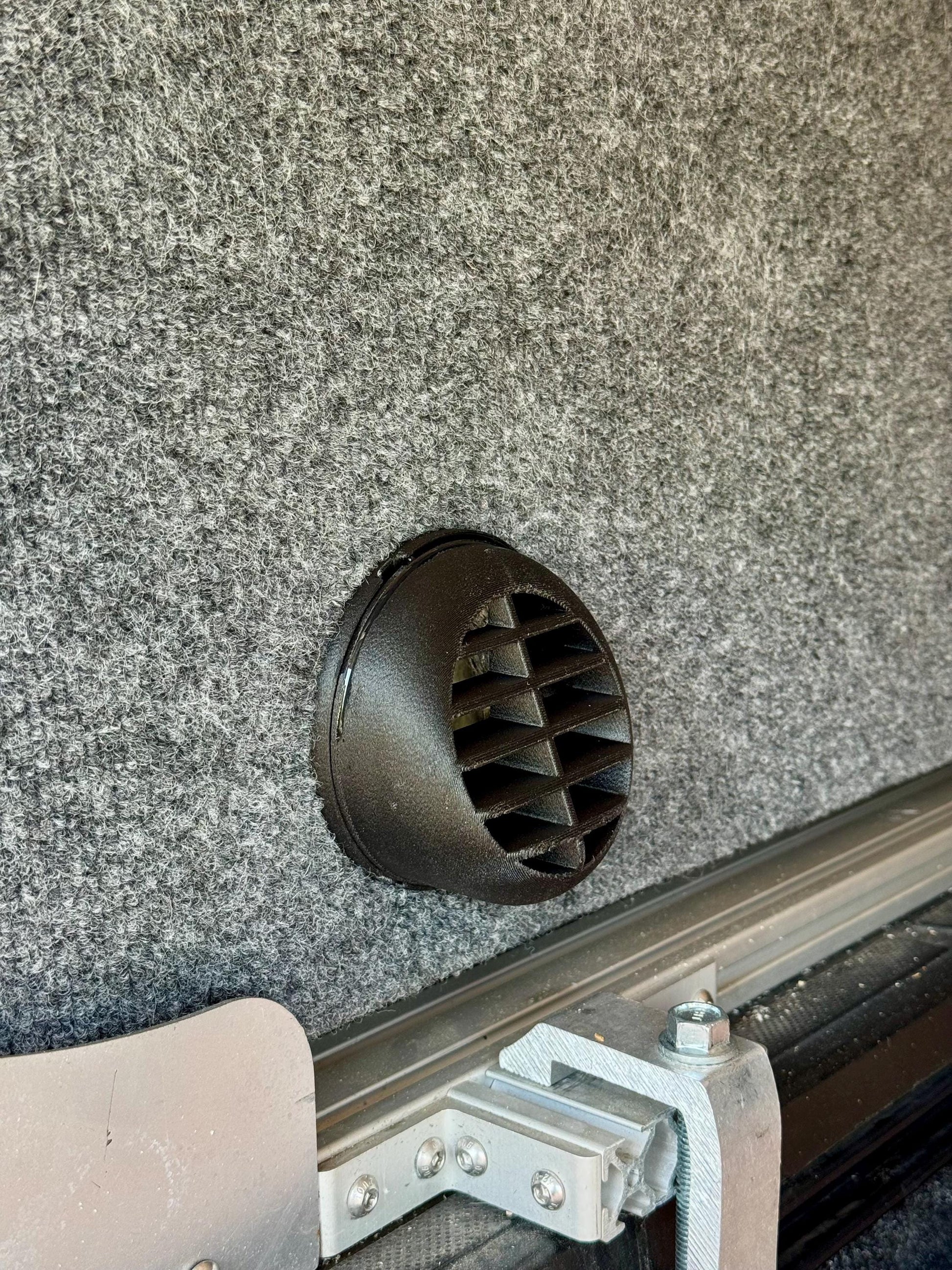 Diesel Heater Wall Port – Lightweight Exhaust Pass-Through for Campers