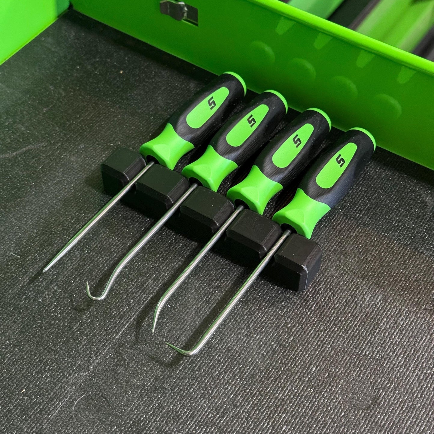 Magnetic Mini Pick Holder – Precision Screwdriver Organizer for Toolboxes