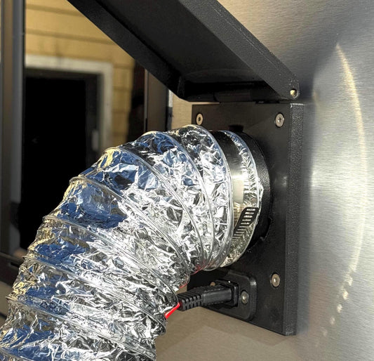 Diesel Heater Wall Port – Exterior Exhaust Pass-Through for Campers & Trailers
