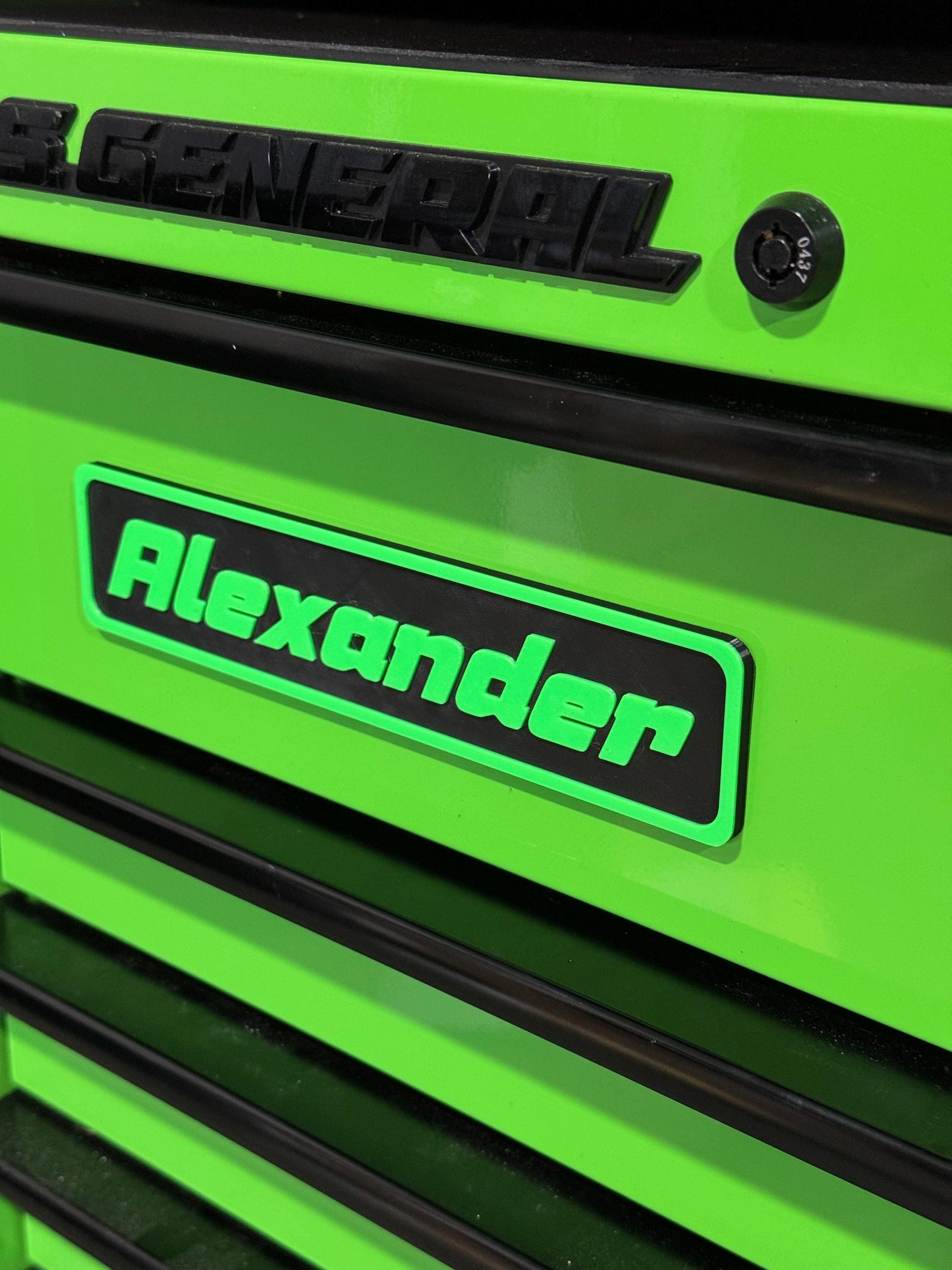 Custom Name Badge Logo Plate – Magnetic Name Tag Plate