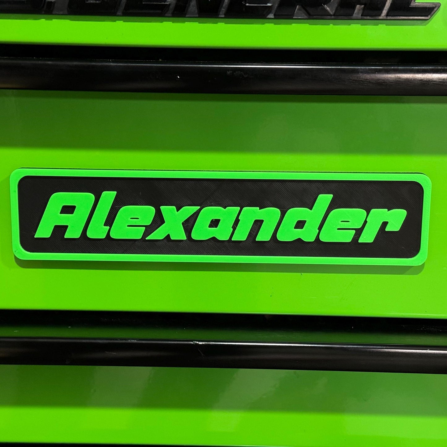 Custom Name Badge Logo Plate – Magnetic Name Tag Plate