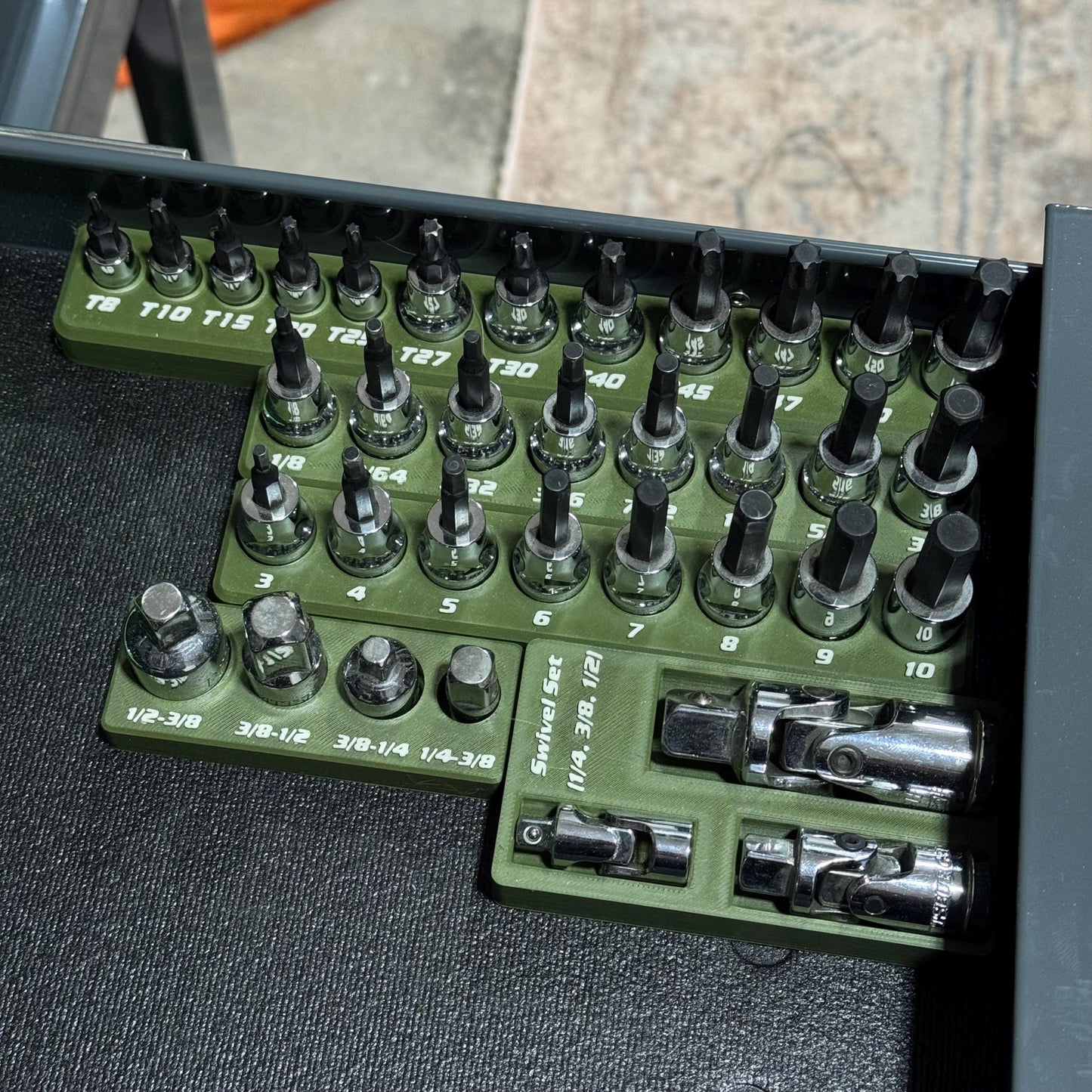 Bend 3DP - Allen Socket Set Holders