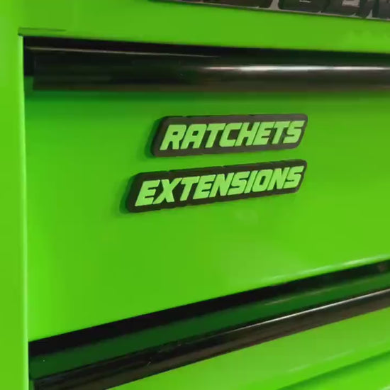 Bend 3DP - (SMALL SIZE) (Single Label) Personalized Toolbox Magnetic Labels