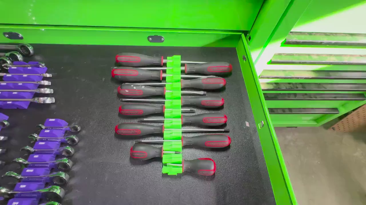 Magnetic Screwdriver Holder – Modular Screwdriver Organizer for Toolboxes