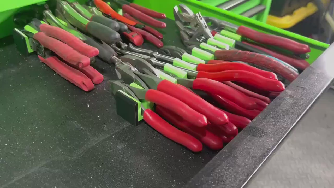 Magnetic Pliers Holder – Modular Pliers Organizer for Toolboxes