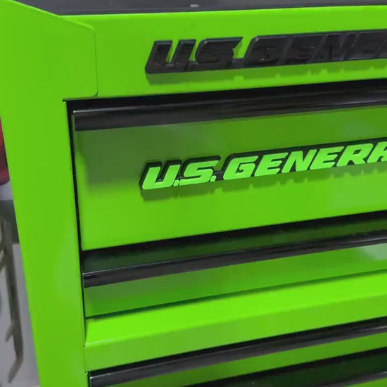 Harbor Freight Toolbox Logo Plate – Magnetic US General Logo Badge